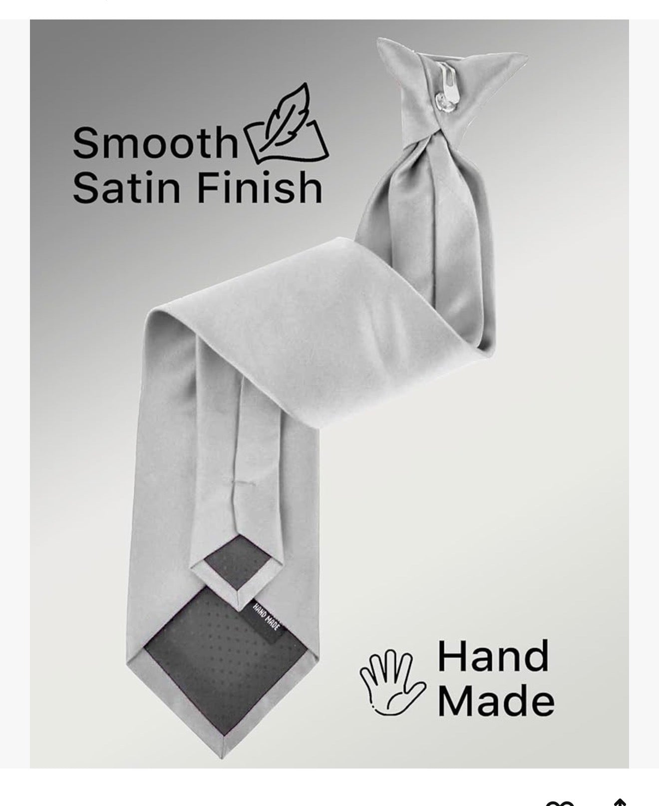 Instant-Clip On Show Tie