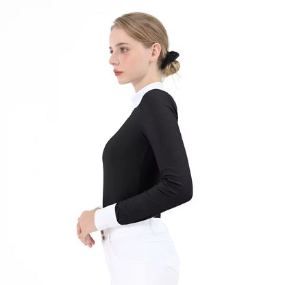 long sleeve celeste show-shirt