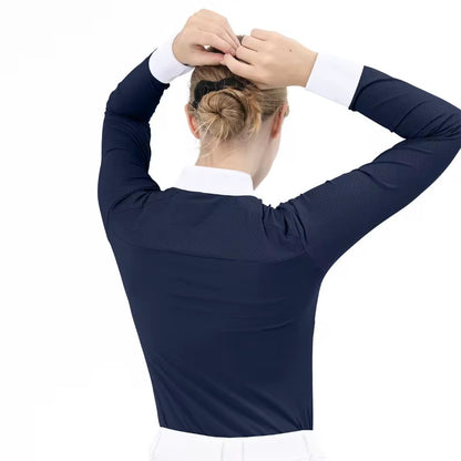 long sleeve celeste show-shirt