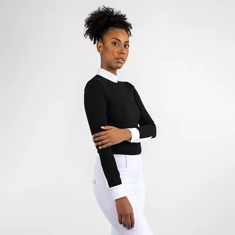 long sleeve celeste show-shirt