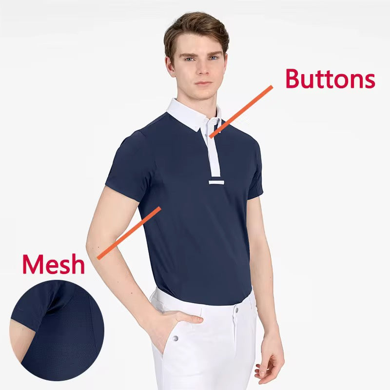 Men Equinox short sleeve-competition shirt