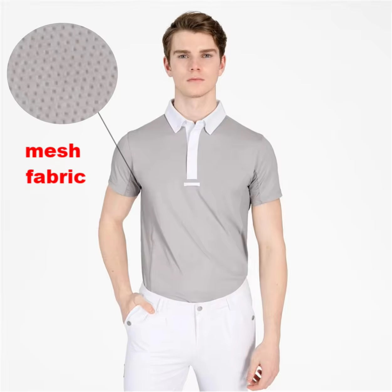 Men Equinox short sleeve-competition shirt