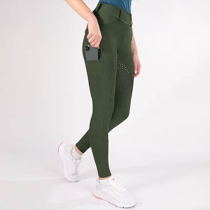 performance full seat grip  riding legging